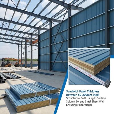 Portal Frame Prefabricated Steel Structure Customized Systems with Grade A Polycrystalline Solar Panel Type Offering Energy Integration